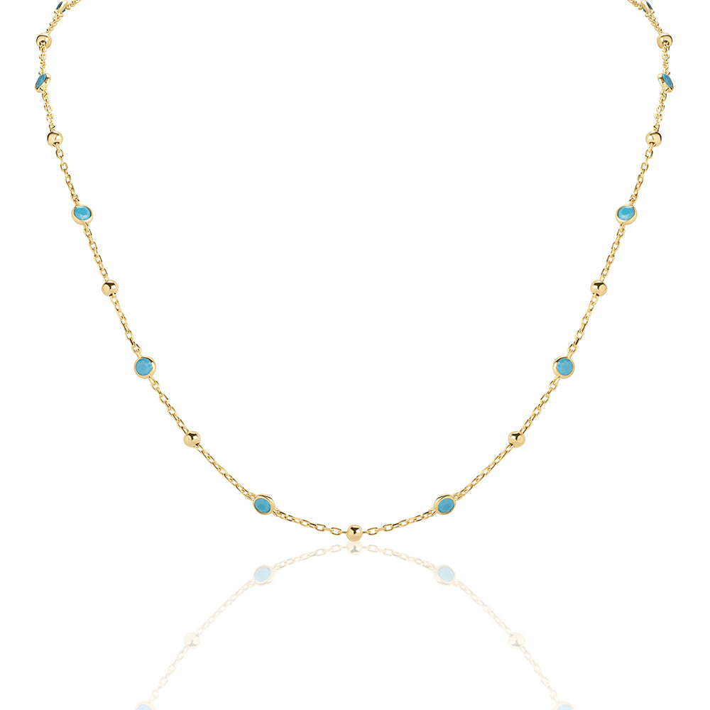 short chain necklace
