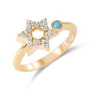 Star of David ring