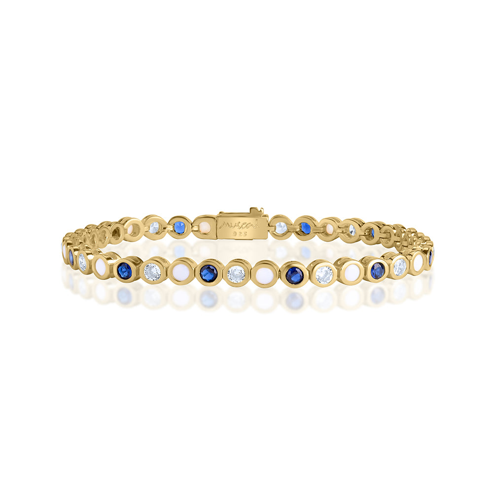 Large Classic Tennis Bracelet