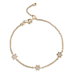 Load image into Gallery viewer, 3x Full star of david bracelet
