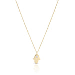 Load image into Gallery viewer, Single Hamsa necklace
