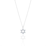 Load image into Gallery viewer, Small classic star of David necklace

