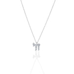 Load image into Gallery viewer, 14k gold Large Full diamod hai necklace

