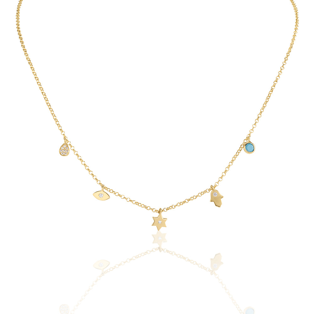 Single mystic necklace