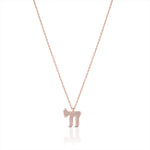 Load image into Gallery viewer, 14k gold Large Full diamod hai necklace
