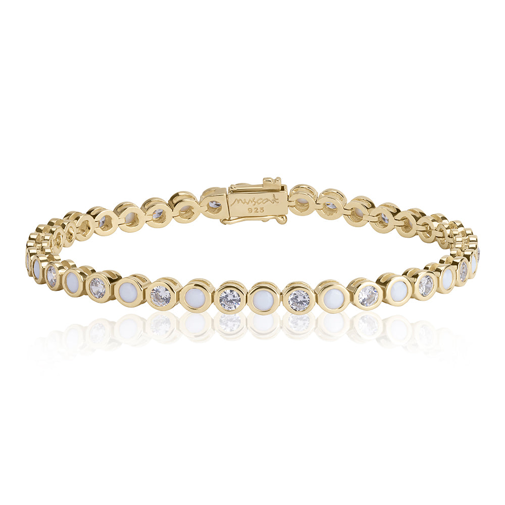 Large Classic Tennis Bracelet
