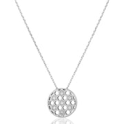 Small circle stars Honeycomb necklace