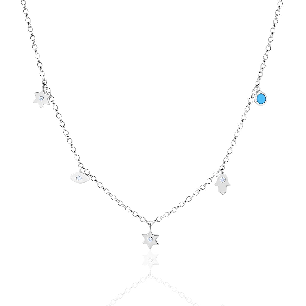 Single mystic gypsey necklace