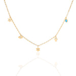 Load image into Gallery viewer, Single mystic gypsey necklace
