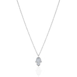 Load image into Gallery viewer, 14k gold classic Hamsa necklace
