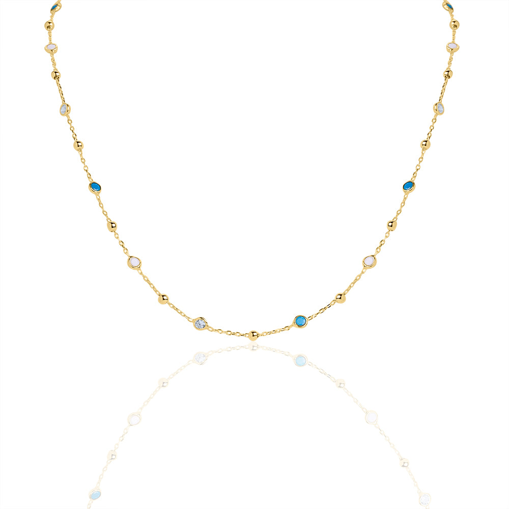short chain necklace