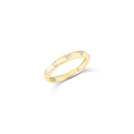 Load image into Gallery viewer, 14k gold diamond band ring
