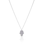 Load image into Gallery viewer, Large Hamsa necklace
