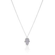 Large Hamsa necklace