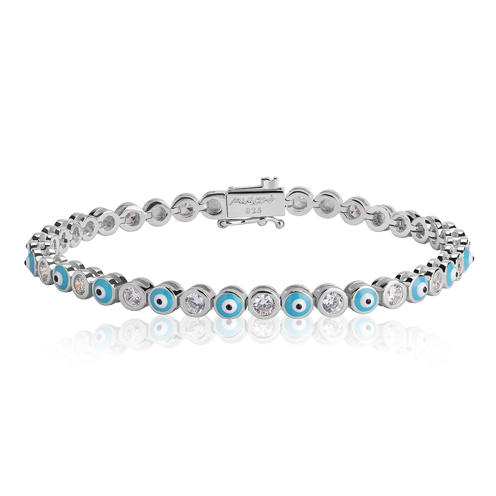 Large Classic Tennis Bracelet