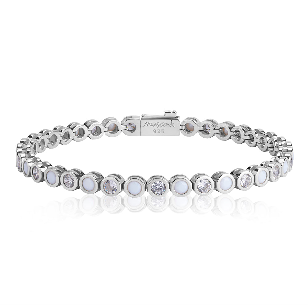 Large Classic Tennis Bracelet