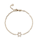 Load image into Gallery viewer, Classic star of David paperclip
