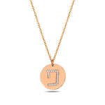 Load image into Gallery viewer, 14k gold otiot Necklace פ
