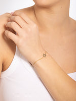 Load image into Gallery viewer, plain braided star of david bracelet
