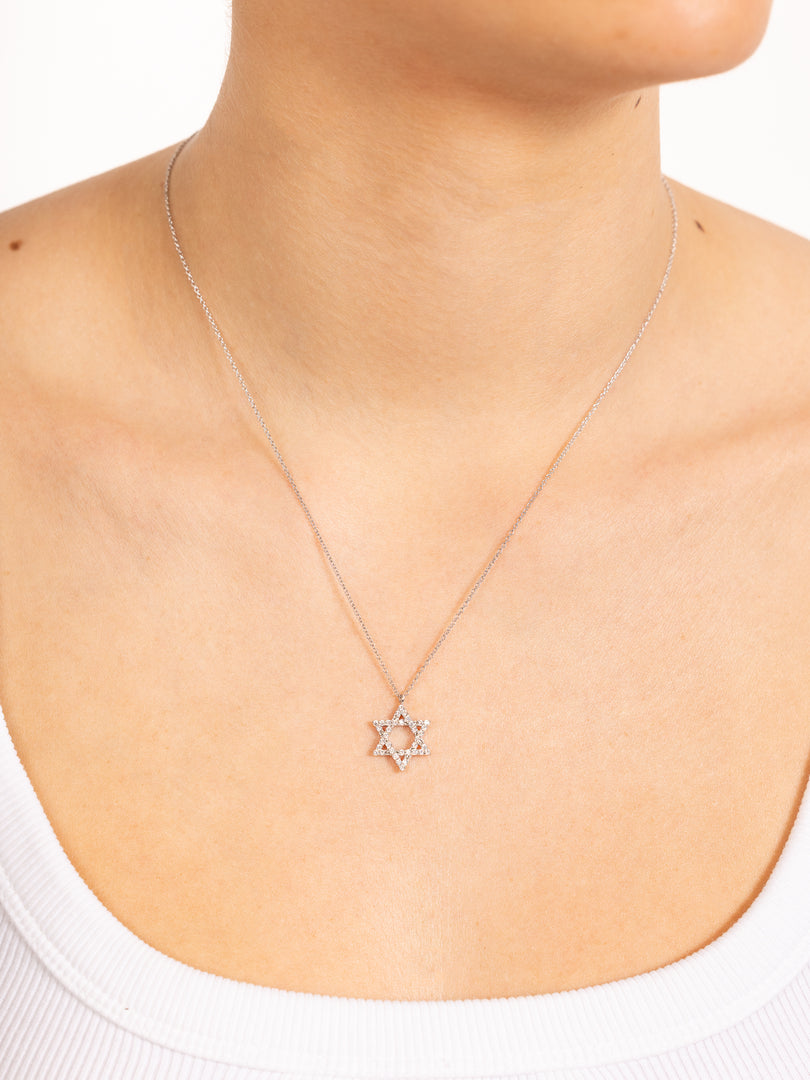 Classic Star of David Necklace