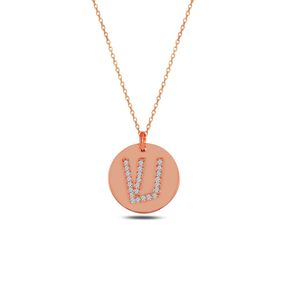 14k gold otiot Necklace ש