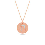 Load image into Gallery viewer, 14k gold otiot Necklace ח
