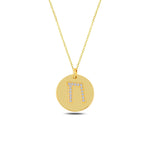 Load image into Gallery viewer, 14k gold otiot Necklace ח

