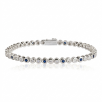 Load image into Gallery viewer, Small classic tennis bracelet