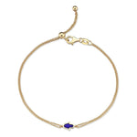 Load image into Gallery viewer, Mystic Gold Hamsa Enamel Bracelet

