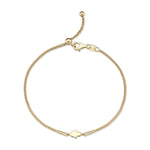 Load image into Gallery viewer, 14k Gold mystic Hamsa Bracelet
