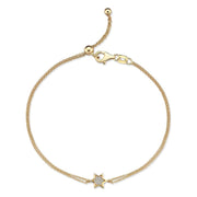 14k gold Mystic full Star of David