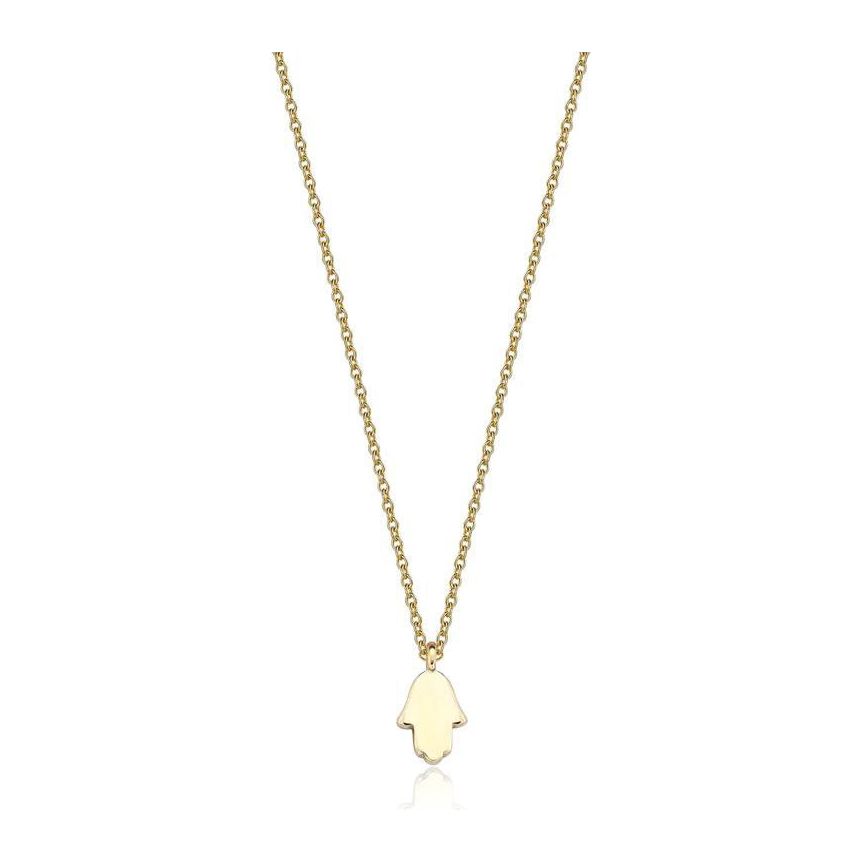 14k Gold mystic Hamsa Necklace