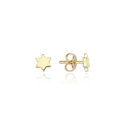 14k gold Mystic Gold Star Of David