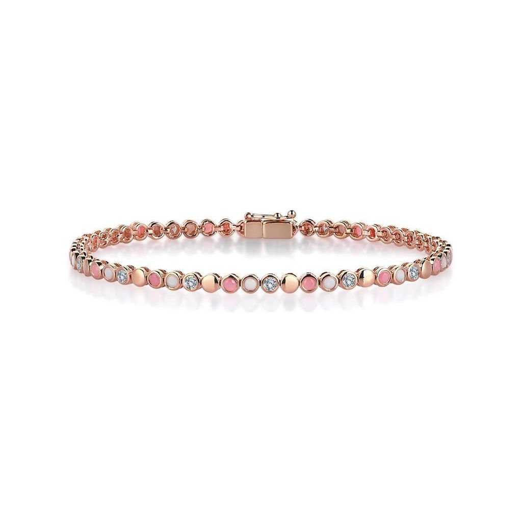 14K Gold Tennis Bracelet