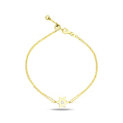 Single Star of David bracelet
