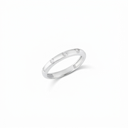 14k Gold Diamond Band Ring
