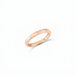 Load image into Gallery viewer, 14k Gold Diamond Band Ring