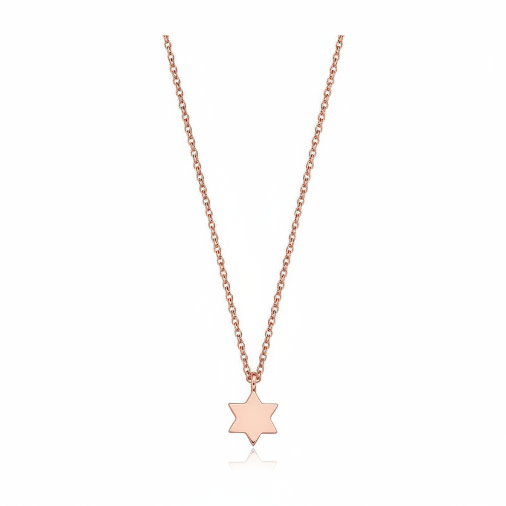 14k gold Mystic Star of David
