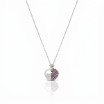 Load image into Gallery viewer, 14k gold Pomegranate necklace