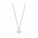 Load image into Gallery viewer, 14k gold Mystic Gold &amp; Single Diamond Eye Necklace