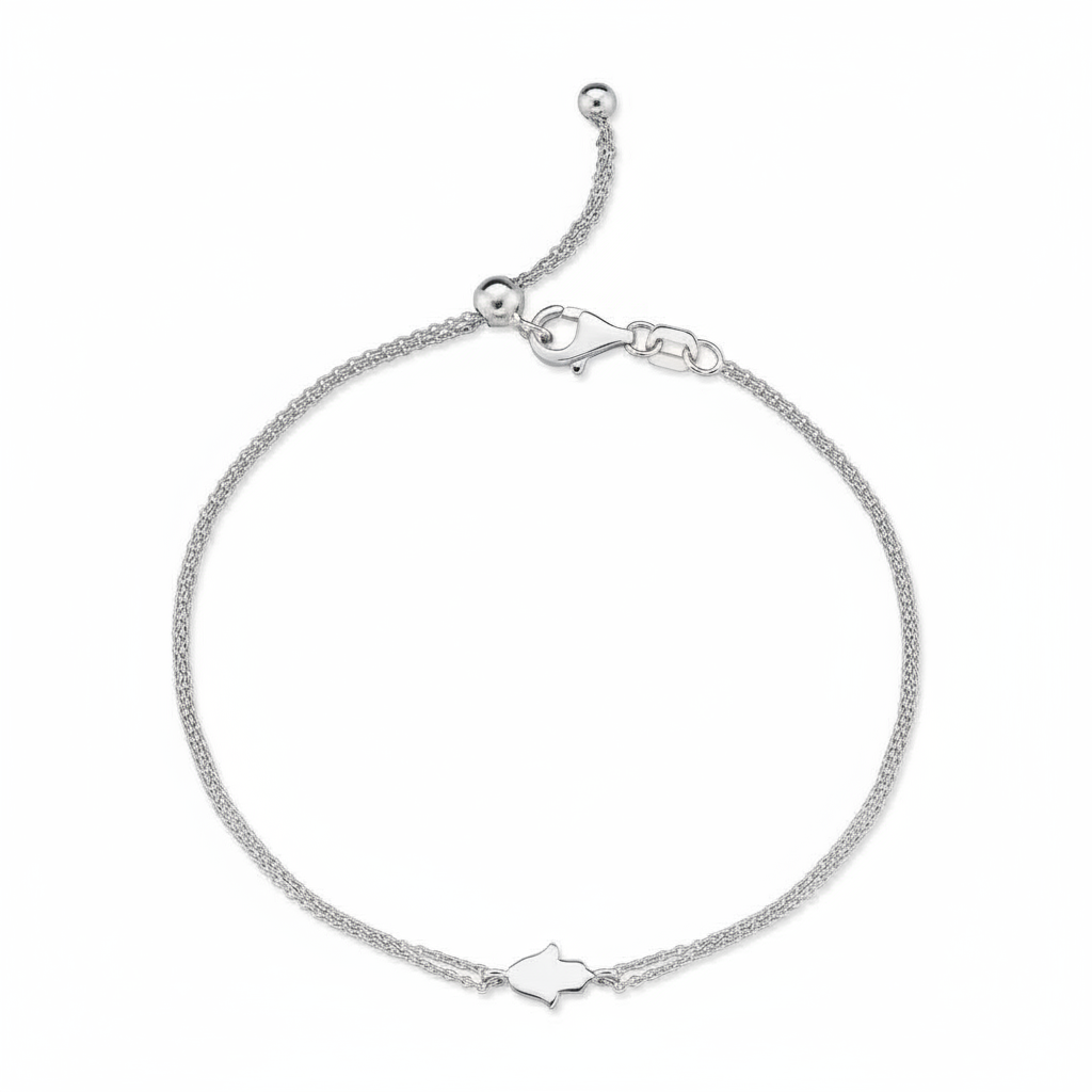 14k Gold mystic Hamsa Bracelet