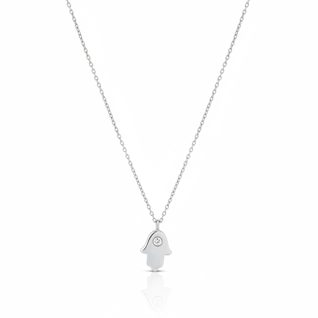 Single Hamsa necklace