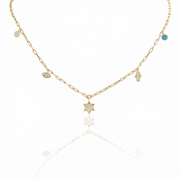 Full mystic paperclip necklace
