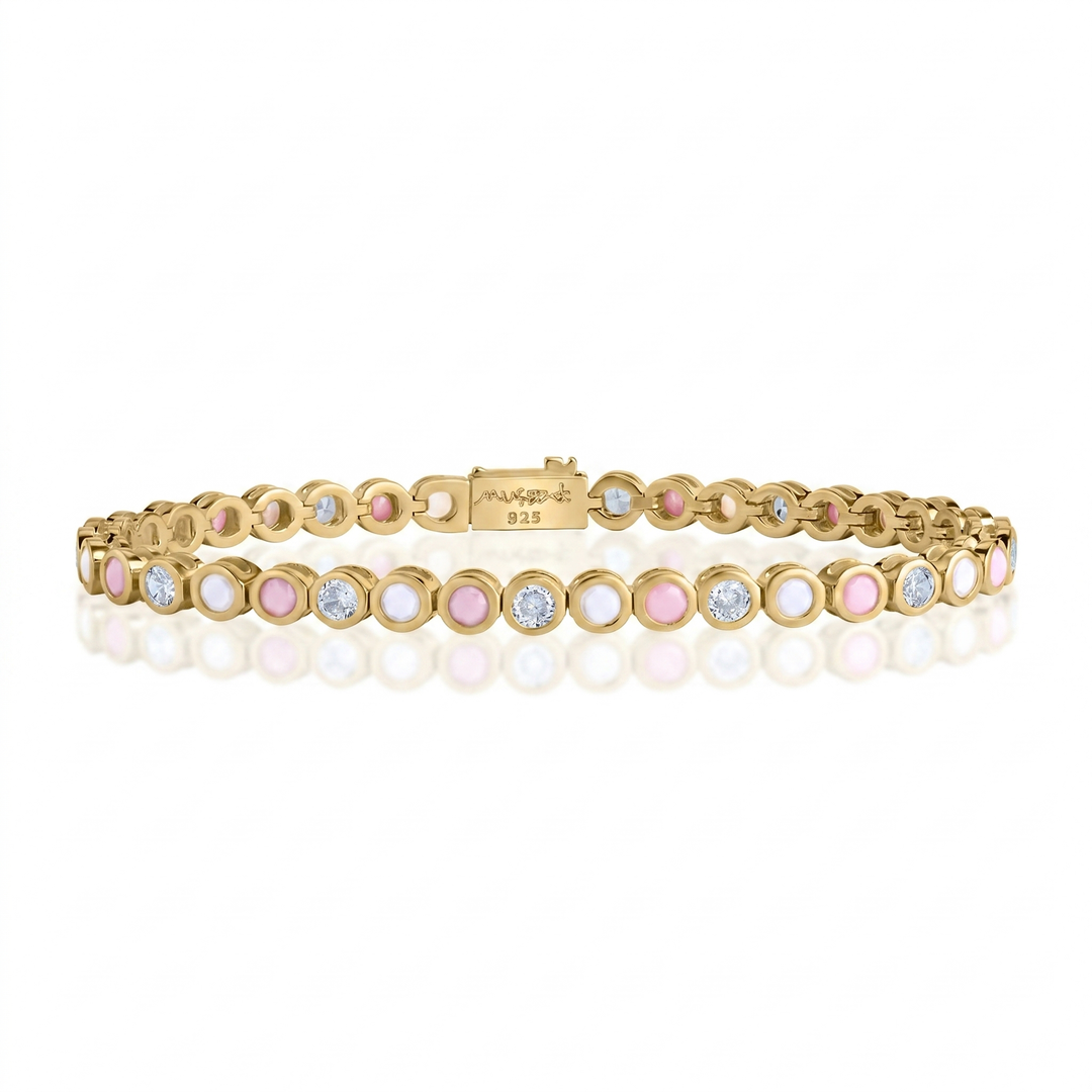 Large Classic Tennis Bracelet