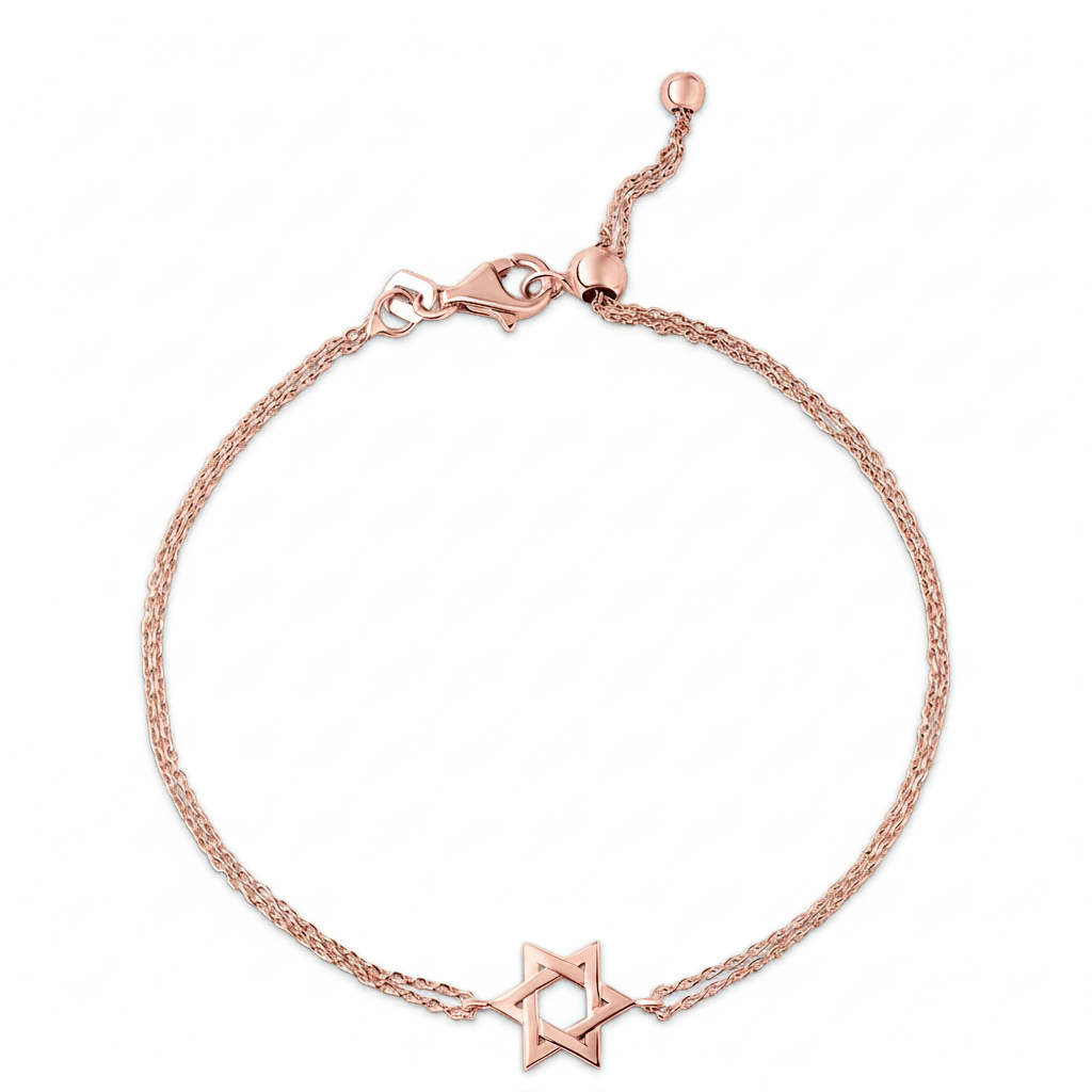 Classic braided star of david