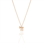 Load image into Gallery viewer, 14k gold medium single diamod hai necklace