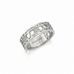 Load image into Gallery viewer, 14k gold 3MD Honeycomb ring