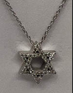 Load image into Gallery viewer, 14k gold Thick classic Star of David Necklace
